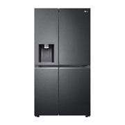 LG 635L inhoud | Door-in-Door™ | DoorCooling+™ | Water- en ijsdispenser met UVnano™ | Total No Frost | Inverter Linear Compressor, Vooraanzicht, GSJV90MCAE, thumbnail 1