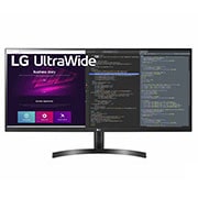 LG 34'' UltraWide™ QHD HDR IPS-monitor, Vooraanzicht, 34WN700-B, thumbnail 1