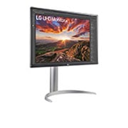 LG 27'' UHD 4K IPS-monitor met VESA DisplayHDR™ 400, Perspectief zicht, 27UP850-W, thumbnail 4