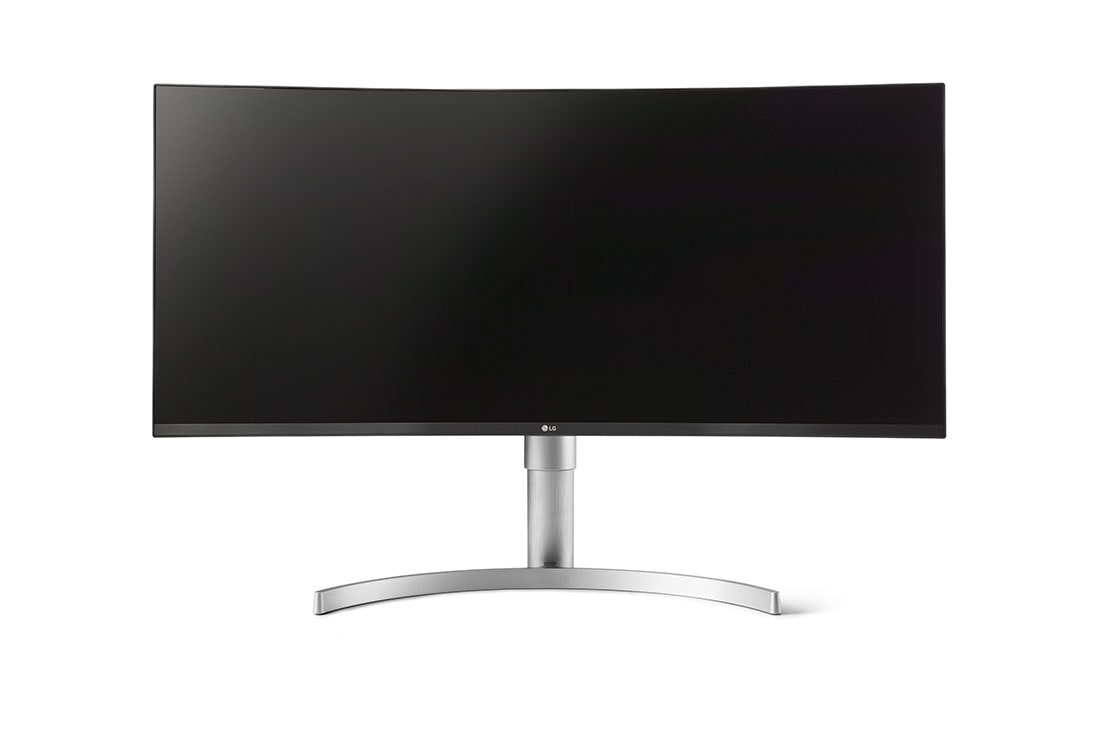 LG 35'' UltraWide™ QHD HDR VA curved monitor, vooraanzicht, 35WN75C-W