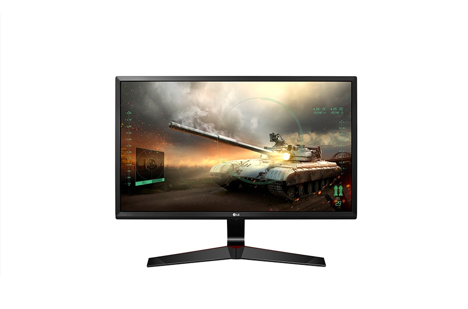 LG 24'' Inch | Full HD (1920x1080) | IPS Gaming Monitor | AMD FreeSync™ | 1ms Motion Blur Reduction | Black Stabilizer | Game Mode, 24MP59G-P