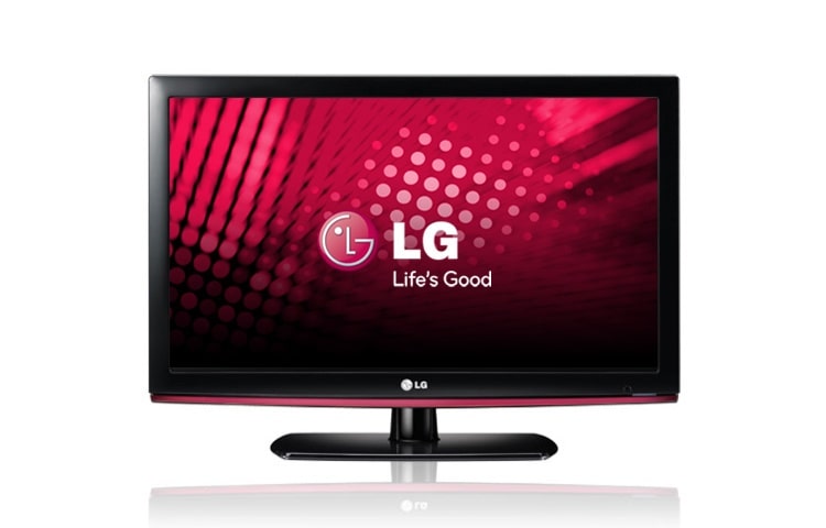 LG 19'' Inch HD-Ready LCD TV met, 5ms responsetijd, HDMI en Invisible Speakers., 19LD350