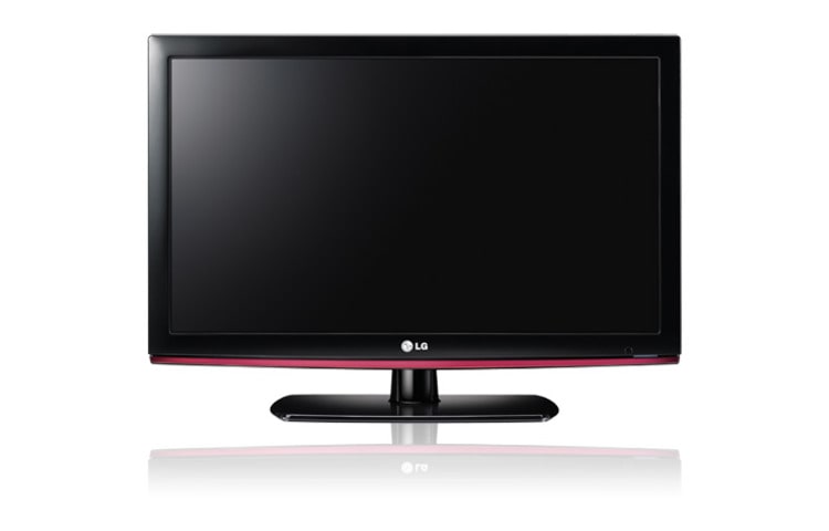 LG 26'' Inch HD-Ready LCD TV met 5ms responsetijd, 2x HDMI, Smart Energy Saving en Invisible Speakers., 26LD350