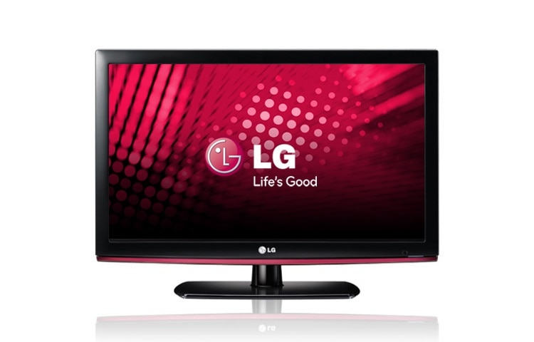 LG 32'' Inch Full HD LCD TV met 5ms responsetijd, 3x HDMI, Smart Energy Saving en Invisible Speakers., 32LD350