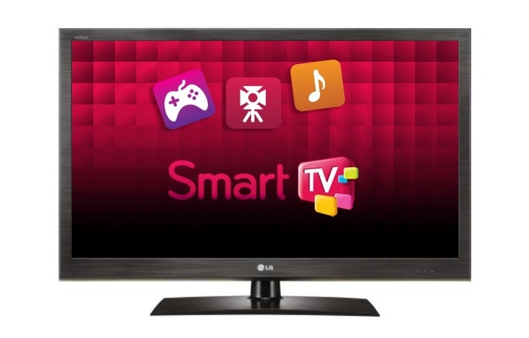 LG 32'' Full HD LED Smart TV met TruMotion 50Hz, Picture Wizard II, DLNA, Wi-fi, Smart Energy Saving Plus en DivX HD Plus, 32LV375S