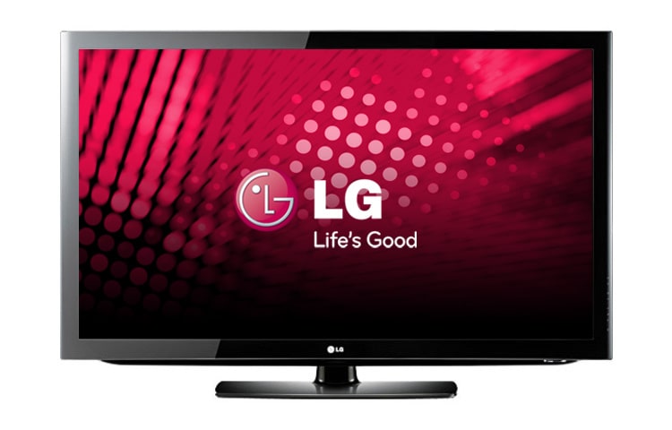 LG 42'' Inch Full HD LCD TV met TruMotion 50Hz, 4ms responsetijd, 2x HDMI, Invisible Speakers en USB2.0, 42LD450