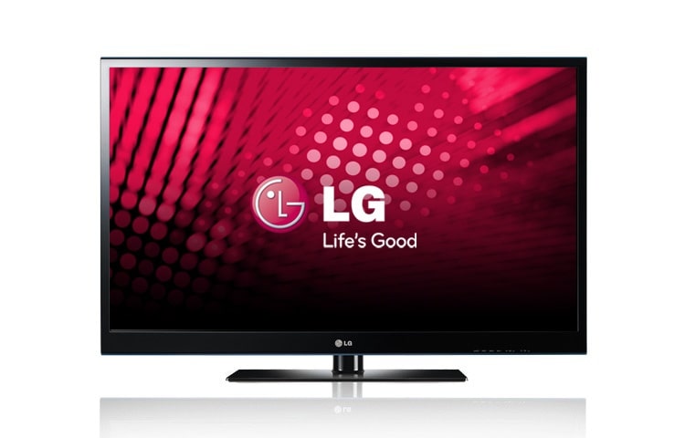 LG 42'' inch Plasma TV met 600hz Sub-field, 2x HDMI, Invisible speakers, Simplink en USB 2.0, 42PJ550
