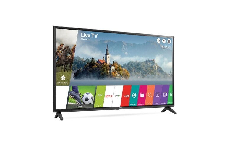 LG 49'' (124 cm) | LG Full HD LED TV | webOS 3.5 Smart TV | Virtual Surround Plus | Clear Voice, 49LJ594V, thumbnail 2