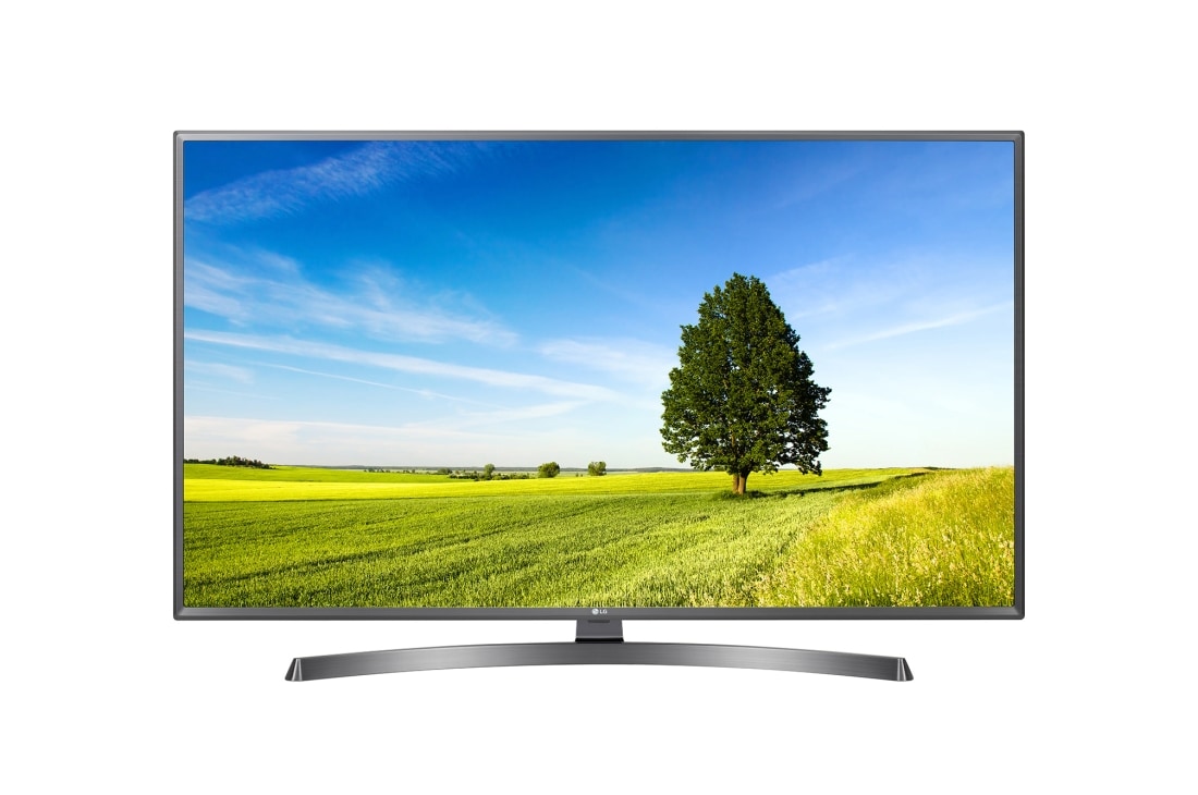 LG 55'' (139 cm) UHD TV | 4K Display | 4K Active HDR | Grote kijkhoek | webOS met ThinQ AI, 55UK6750PLD