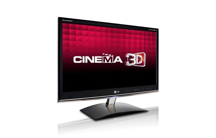 LG 27'' Monitor TV, met Certified Flicker-free, Crosstalk-free, Ultimate 3D Brightness, 2D to 3D Conversion., DM2750D