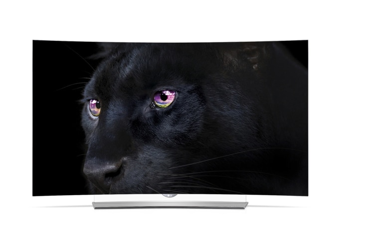 LG 65'' (164 cm) | OLED Ultra HD TV | Curved Design | Oneindig Contrast | Absolute Motion Clarity | Perfecte Kijkhoek | OLED Panel | WebOS Smart TV 2.0, 65EG960V