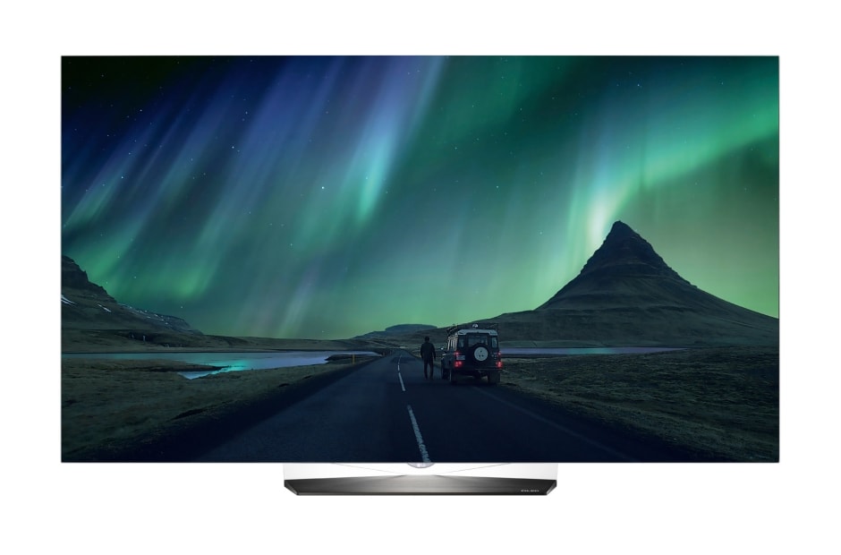 LG 55'' (139 cm) | OLED Ultra HD TV | OLED HDR | Oneindig contrast | Perfecte kleuren | webOS 3.0 smart TV | Geluid ontwikkeld door Harman Kardon, OLED55B6V
