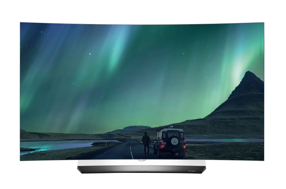 LG 55'' (139 cm) | OLED Ultra HD TV | Curved TV | OLED HDR | Oneindig contrast | Perfecte kleuren | webOS 3.0 smart TV | Geluid ontwikkeld door Harman Kardon, OLED55C6V
