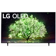 LG А1 65 inch 4K Smart OLED TV, vooraanzicht, OLED65A16LA, thumbnail 3