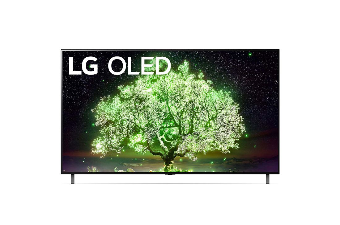 LG А1 77 inch 4K Smart OLED TV, vooraanzicht, OLED77A16LA, thumbnail 0