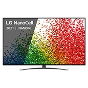 LG 65NANO866PA, Vooraanzicht van de LG NanoCell TV, 65NANO866PA, thumbnail 2