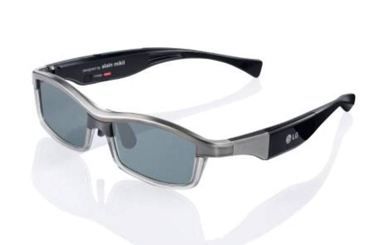 LG AG-S270 CINEMA 3D Bril | passieve 3D technologie | Alain Mikli Premium Design | Batterijloos | Comfortabel | Geen last van flikkering | Full HD 1080p, AG-S270