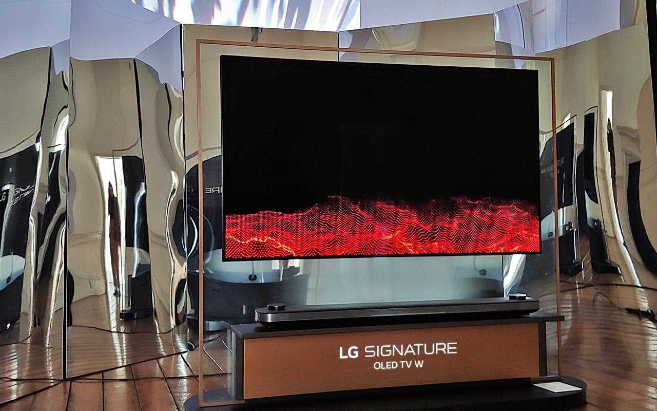 The LG SIGNATURE OLED TV W9 was on show at London Design Week, and it's thin and minimalist design was a perfect match for the innovative products on show | More at LG MAGAZINE