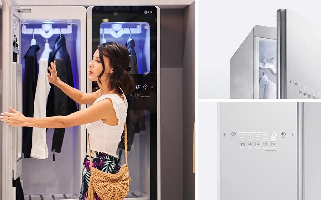 The LG Styler - making your clothes look as good as new, while getting rid of wrinkles and allergens | More at LG MAGAZINE