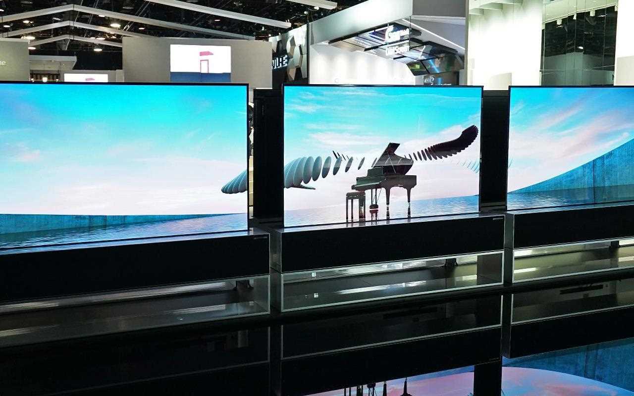 De LG SIGNATURE OLED Rollable TV stond centraal op CES 2019.