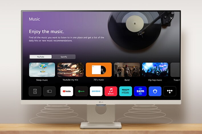 webOS 23 –  Music.	