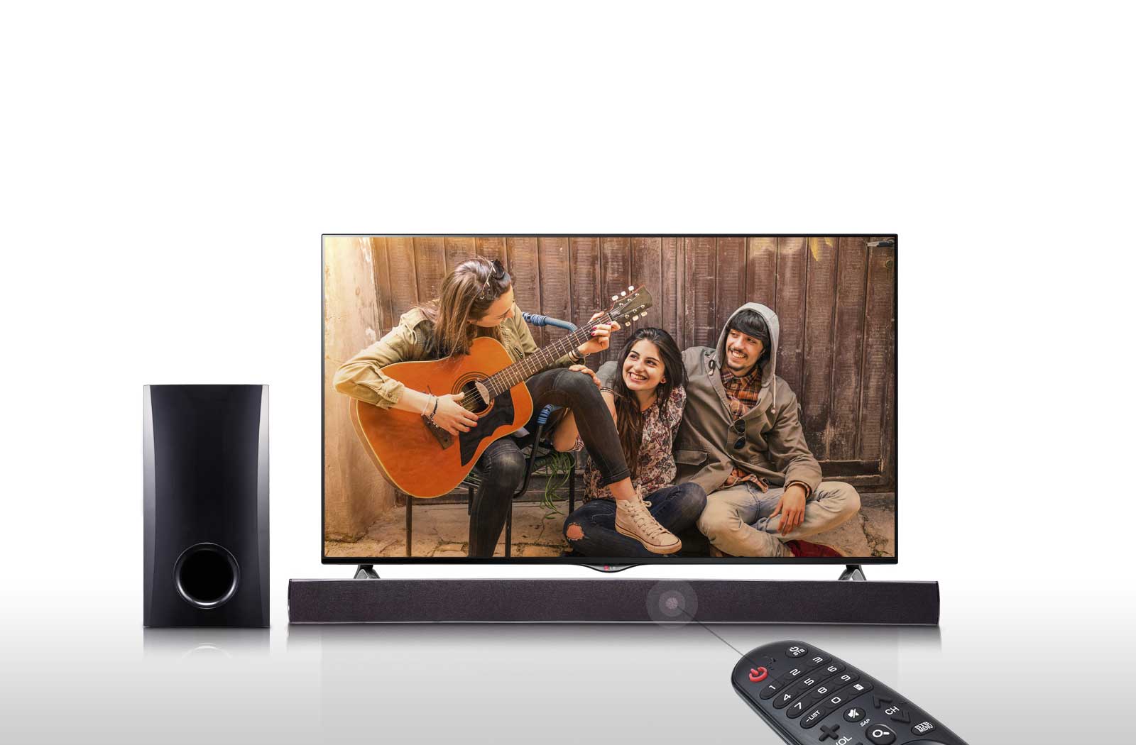 Styring med TV-ens fjernkontroll