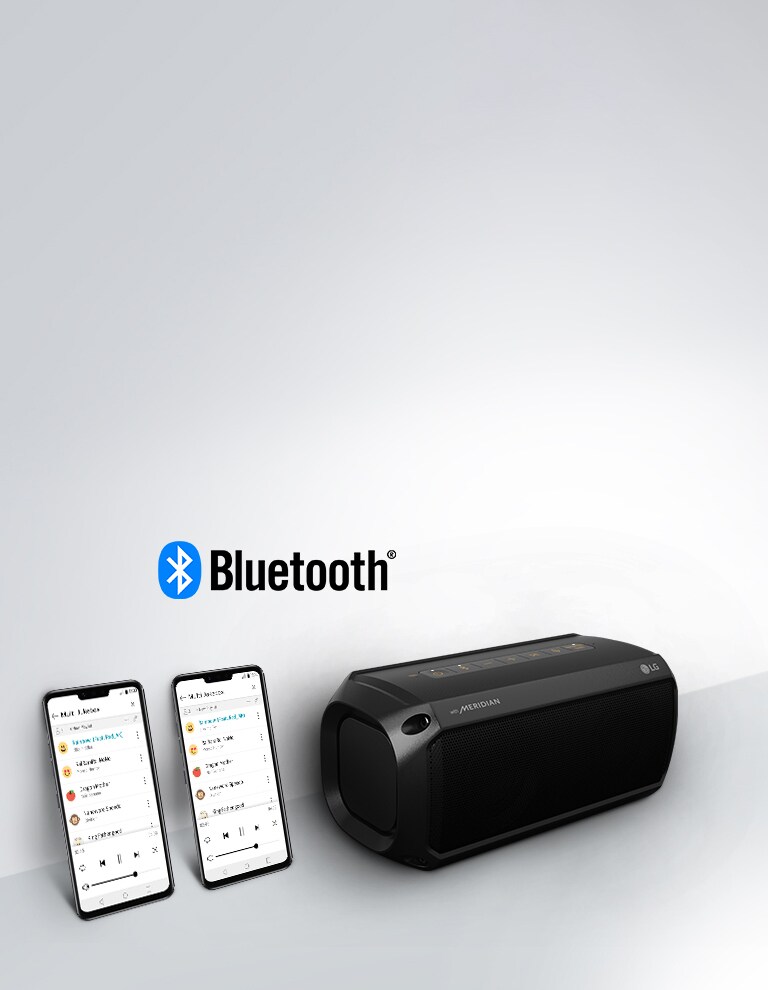 Del spillelisten med Multi Bluetooth2