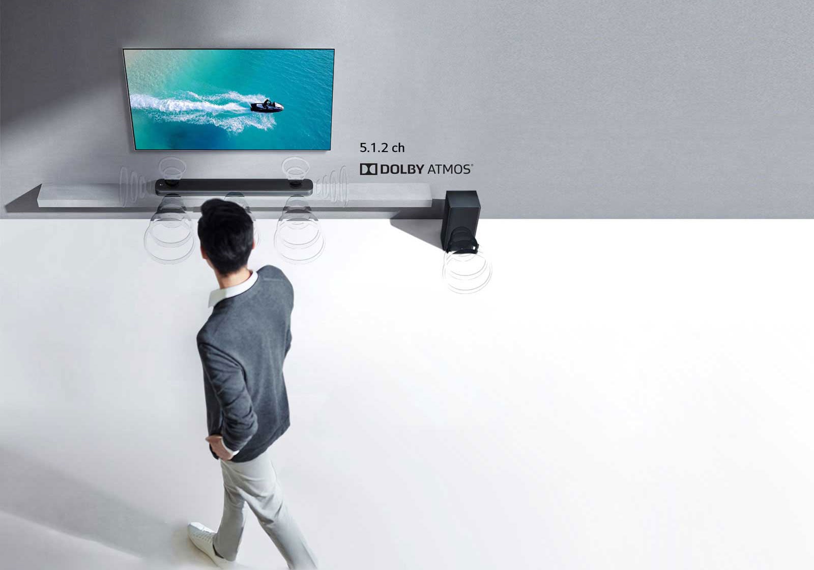 Kinolyd hjemme med Dolby Atmos®<br>1