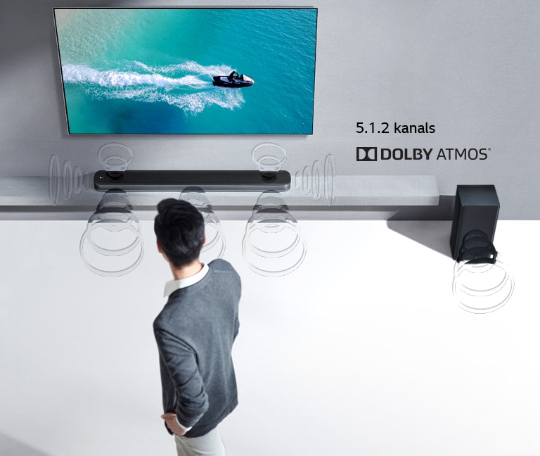 Kinolyd hjemme med Dolby Atmos®<br>2