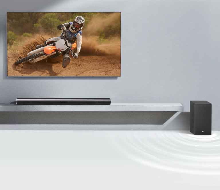 Trådløs subwoofer, superb bass uten ledninger<br>2