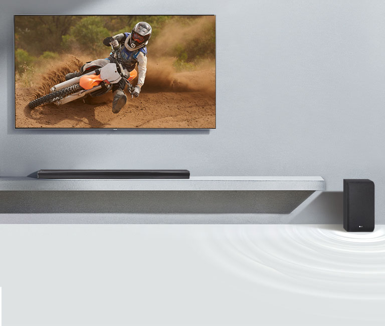 Trådløs subwoofer, superb bass uten ledninger<br>2