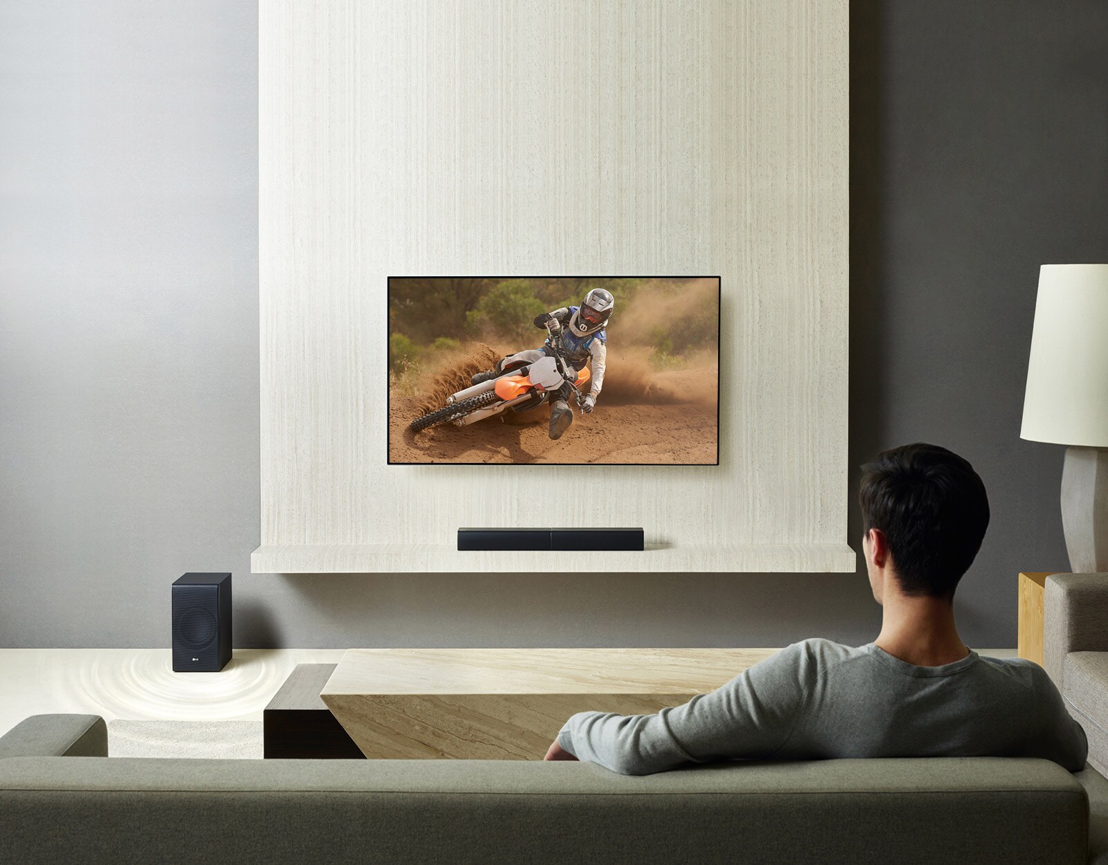 Trådløs subwoofer, <br>superb bass uten ledninger1