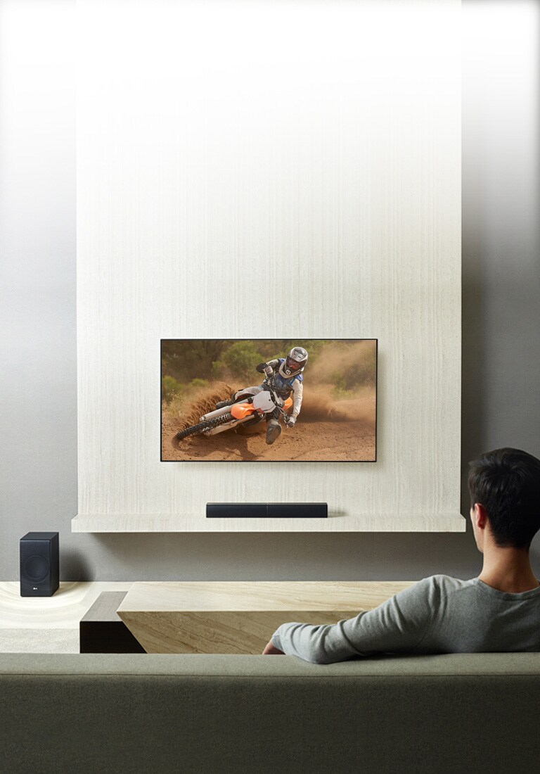 Trådløs subwoofer, <br>superb bass uten ledninger2