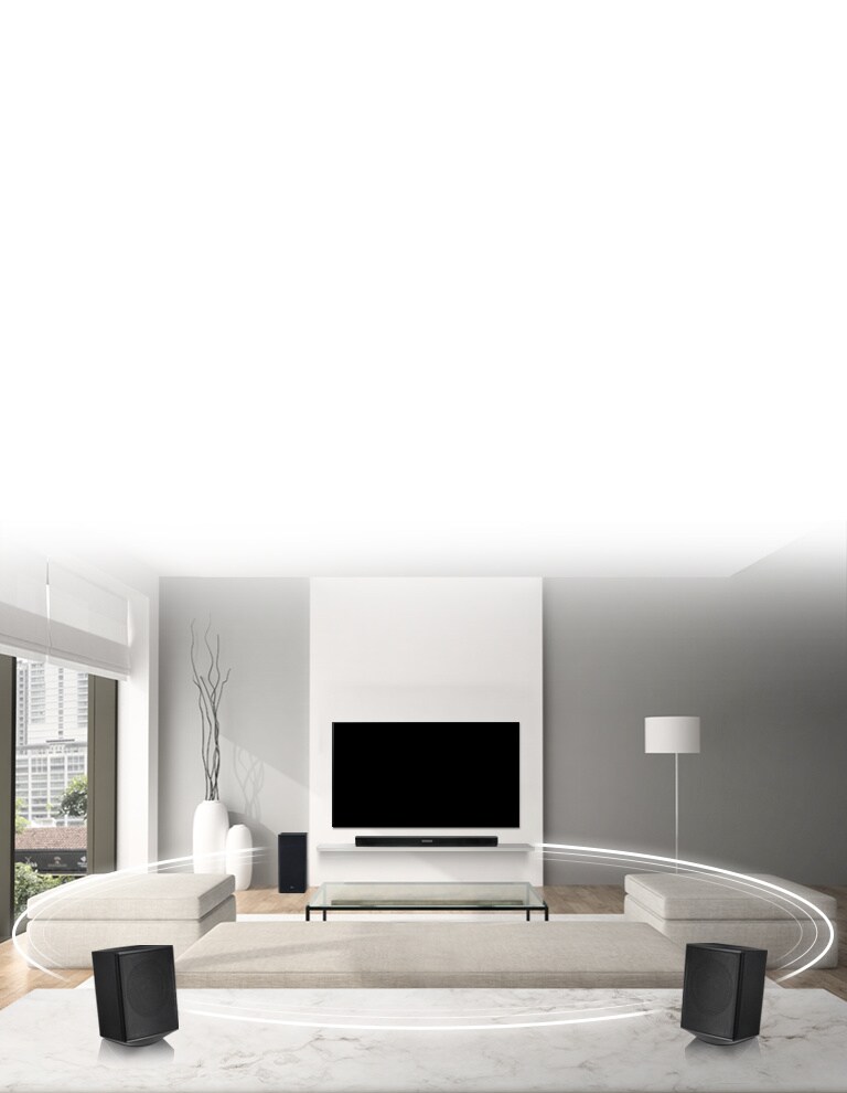 Trådløse surroundhøyttalere2