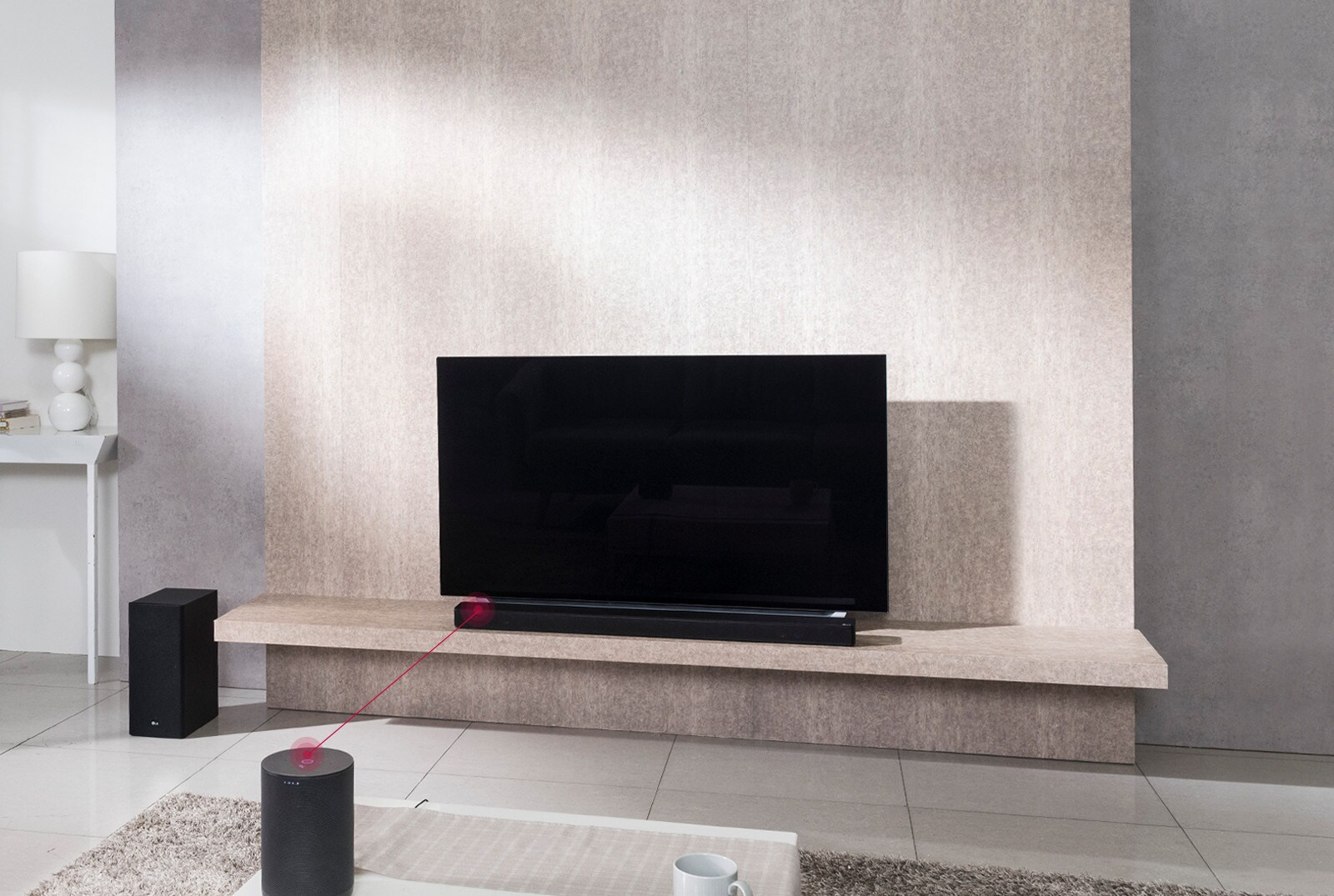 Fungerer med Google Assistant-en<br>1