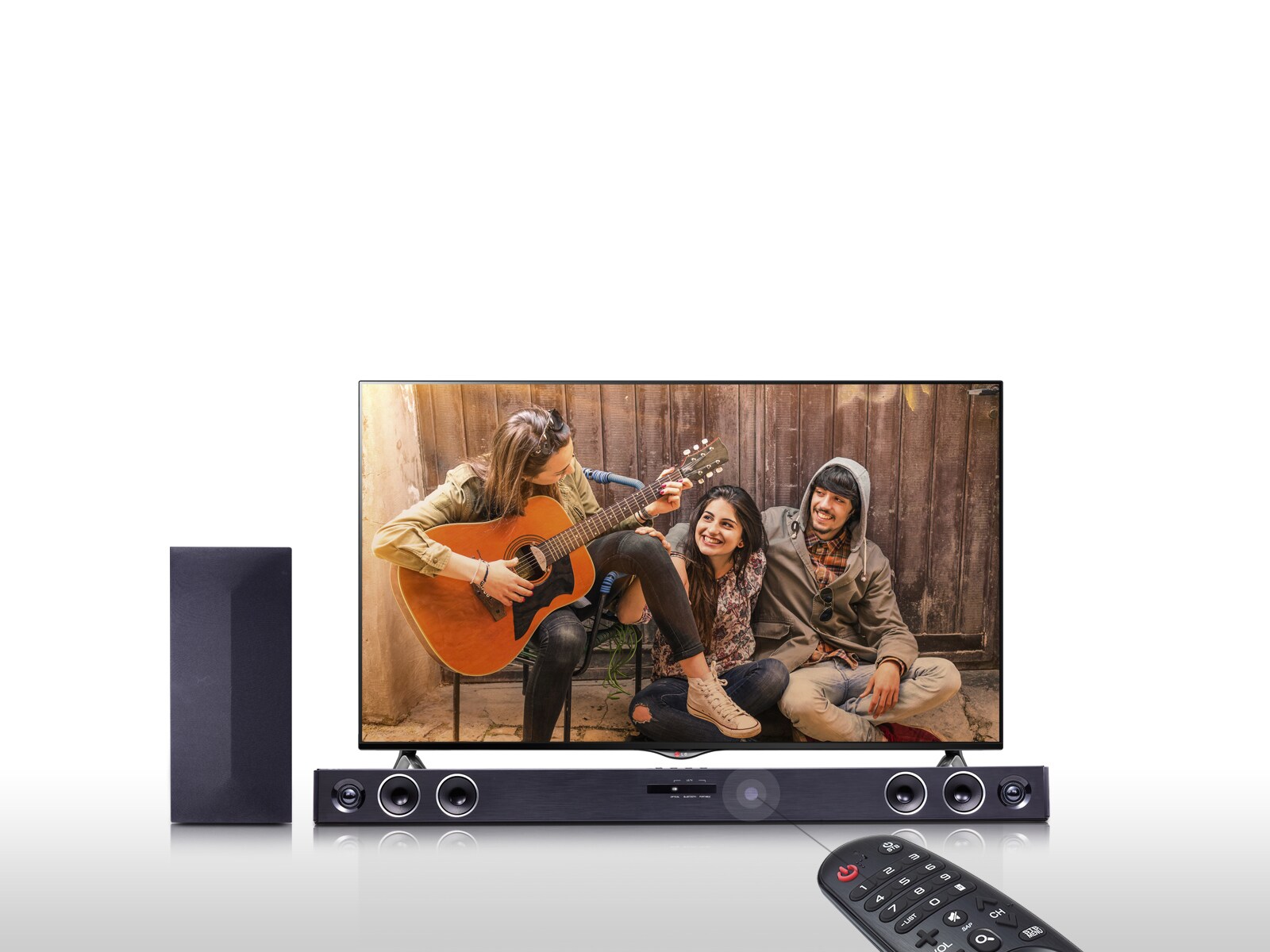 Styring med TV-ens fjernkontroll