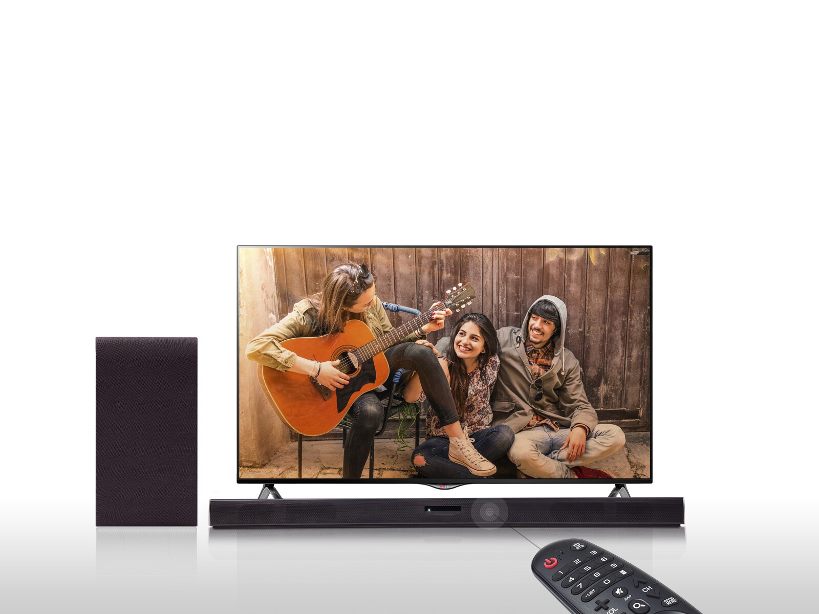 Styring med TV-ens fjernkontroll