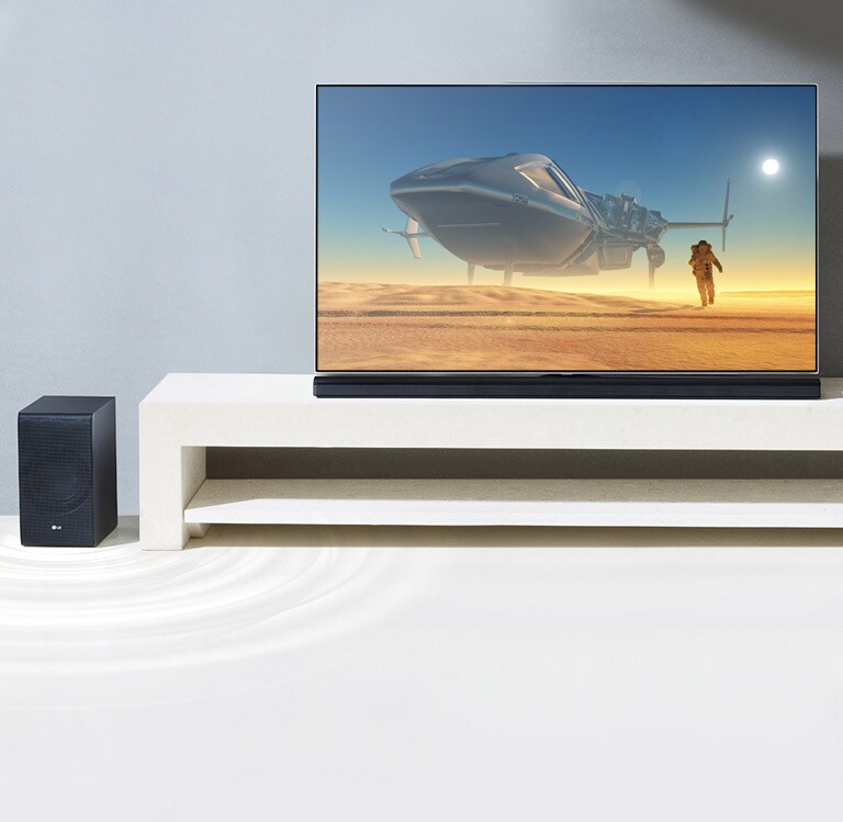 Trådløs subwoofer, superb bass uten ledninger