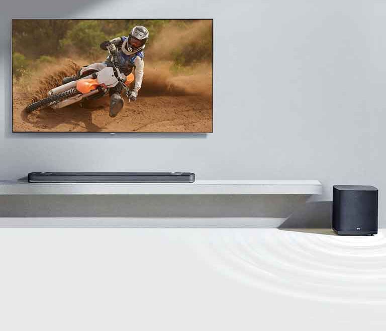 Trådløs subwoofer, superb bass uten ledninger<br>2