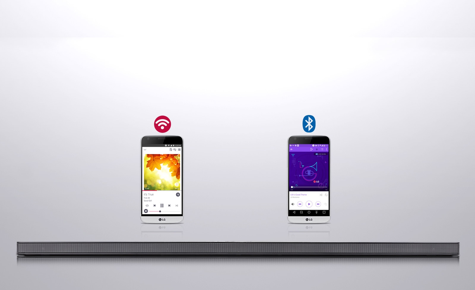 Wifi- og Bluetooth-kompatibelt, strøm hva som helst