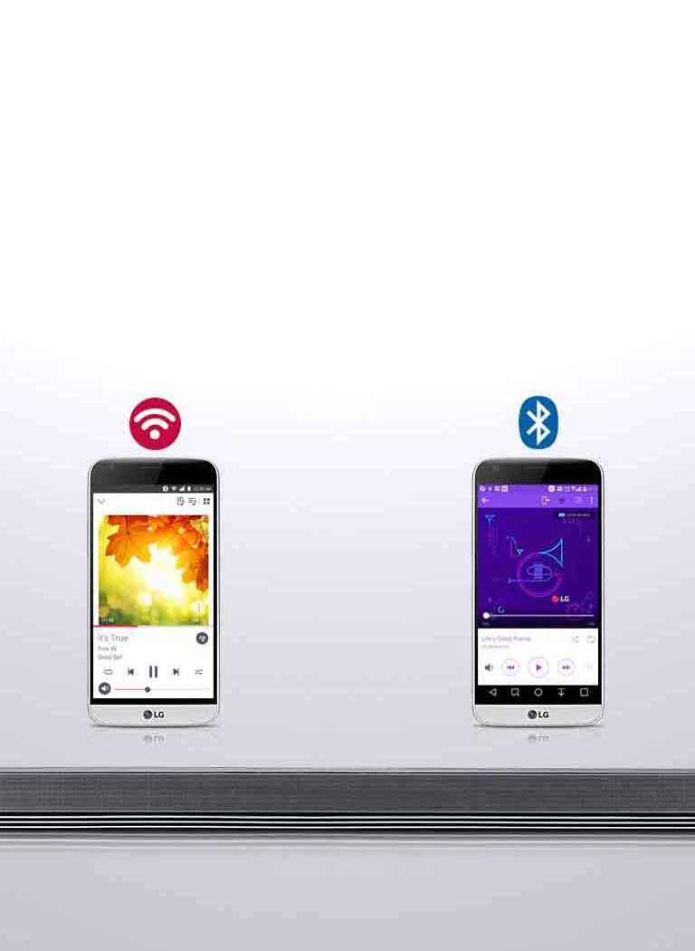 Strøm hva som helst med Wifi- og Bluetooth<br>2