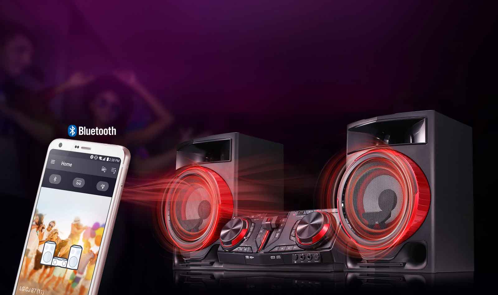 LG Bluetooth App, kontroll med mobilen din1