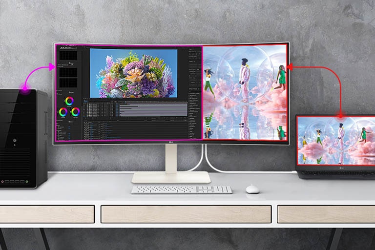 Dobbel kontroller (innebygd KVM).