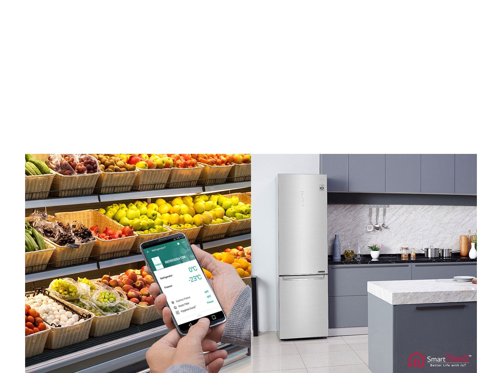 Fjernstyr dine innstillinger i kjøleskapet3