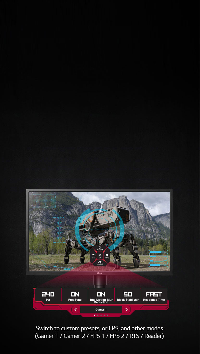 Tilpasset spillemiljø-Gaming GUI2