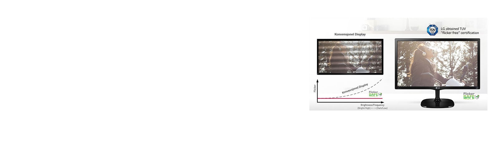 Sikker mot flimring<br>1