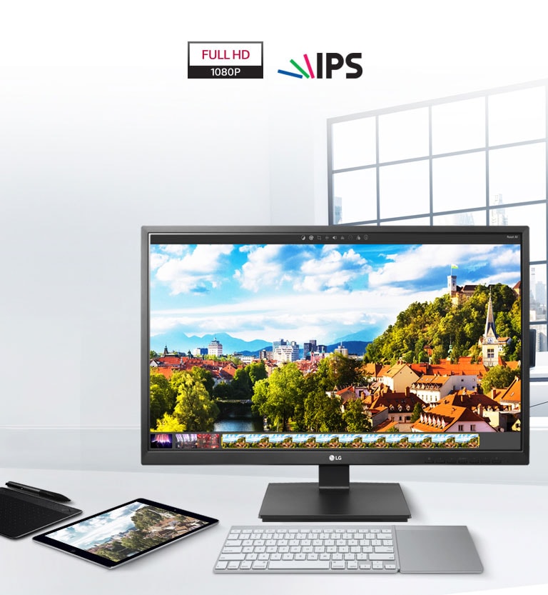 Full HD IPS-skjerm              2