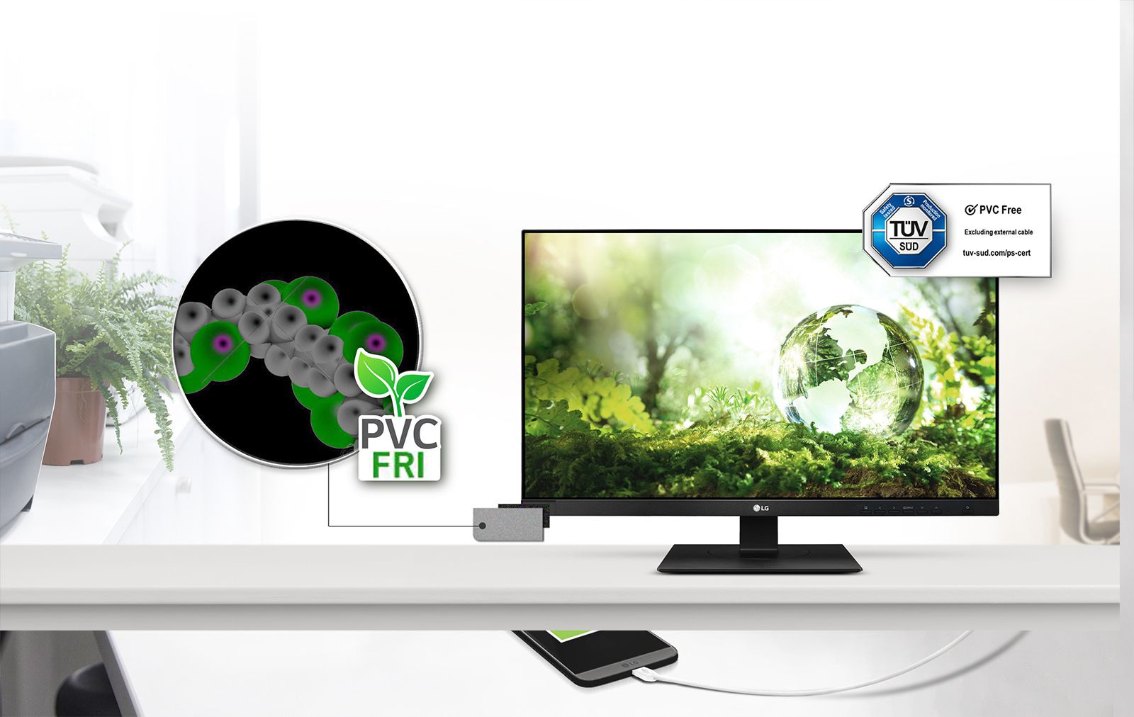 PVC-FRI: Ingen skadelige materialer<br>1