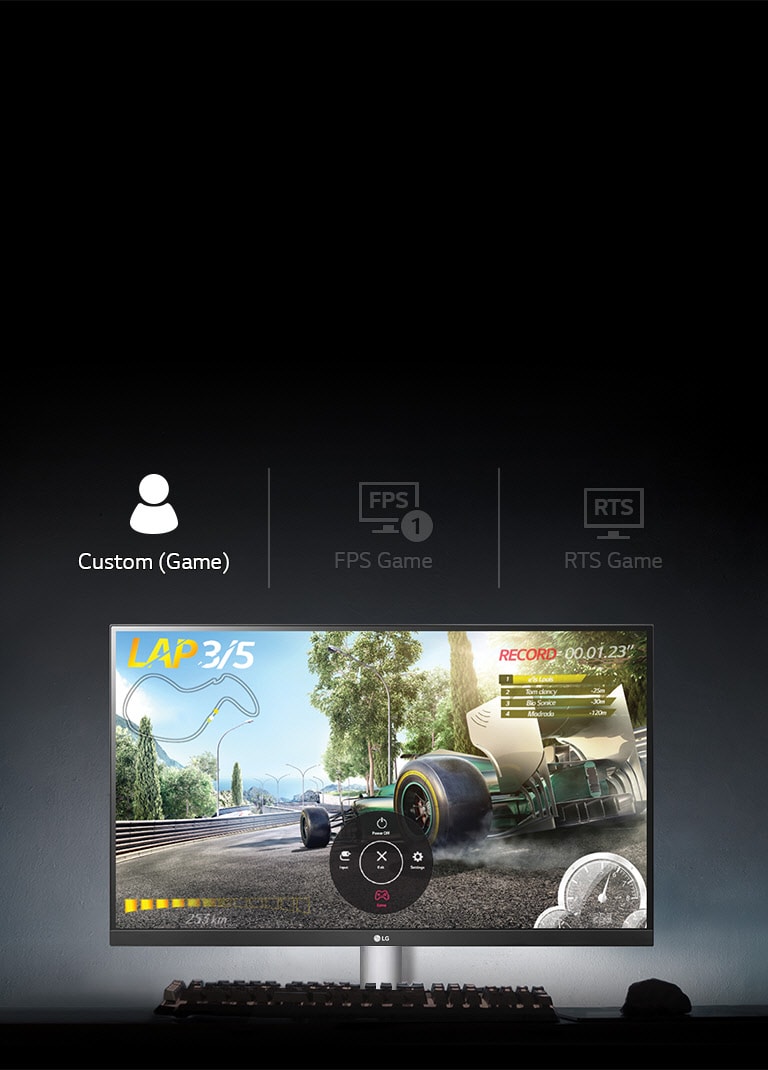 Tilpasset skjerm for ethvert spill2