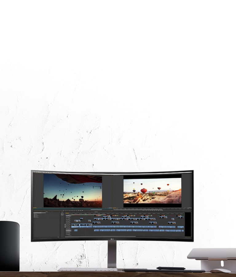 21:9 QHD (3440*1440) storskjerm<br>2